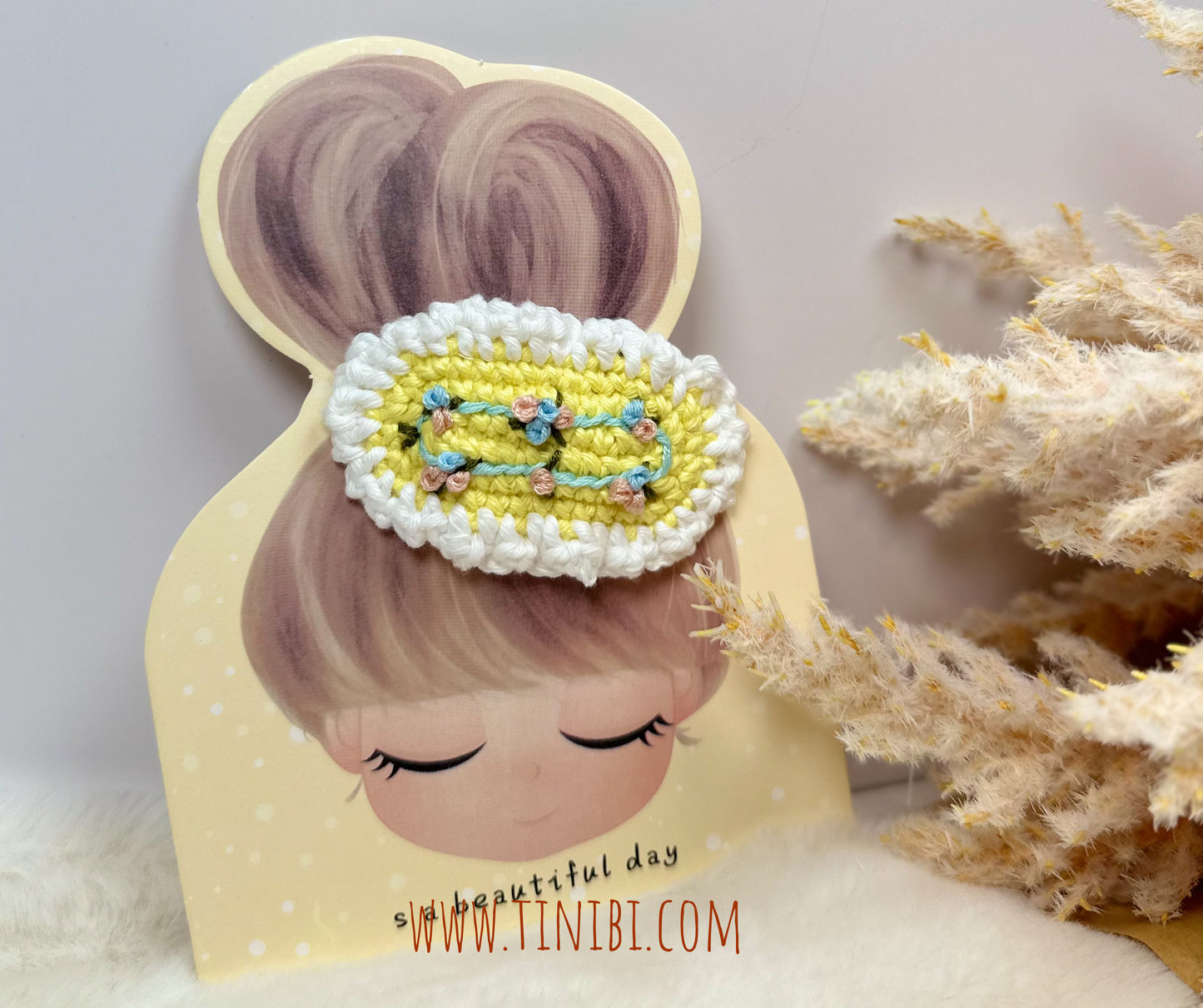 กิ๊ฟติดผม Hair clip handmade gift