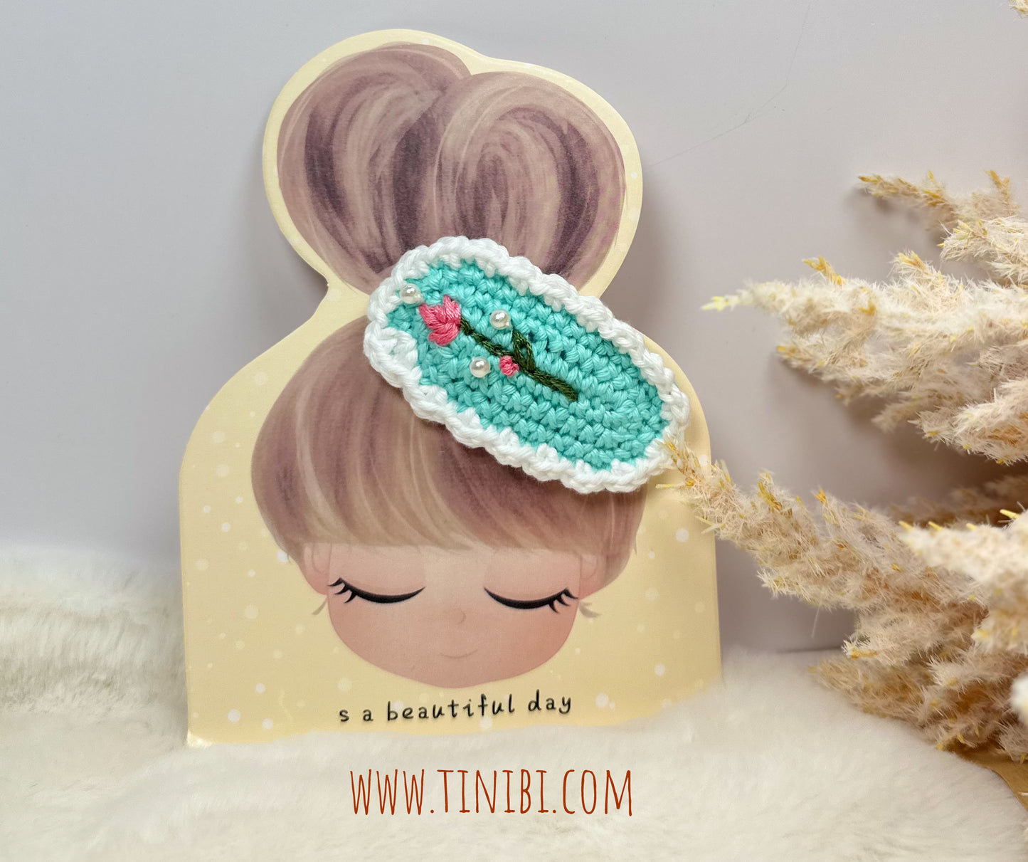 กิ๊ฟติดผม Hair clip handmade gift