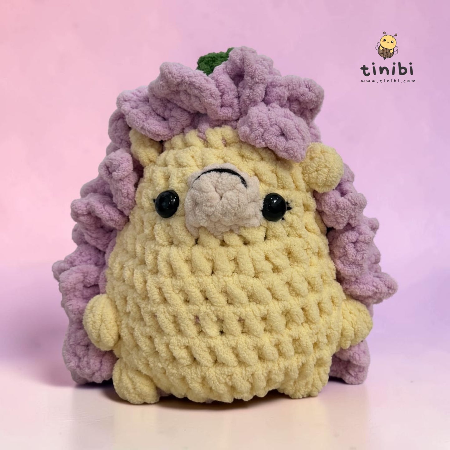 Handmade Crochet Hedgehog Plush Toy