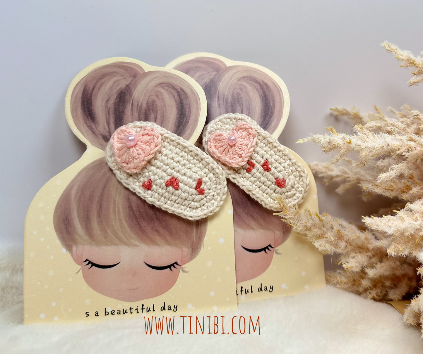 กิ๊ฟติดผม Hair clip handmade gift