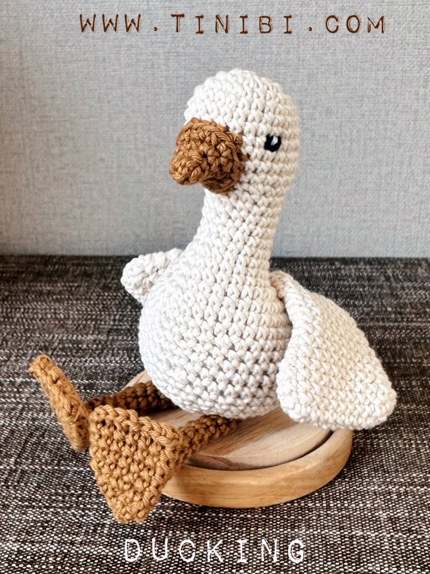 Ducking เป็ดน้อยถักไหมพรม แฮนด์เมดสุดน่ารัก
