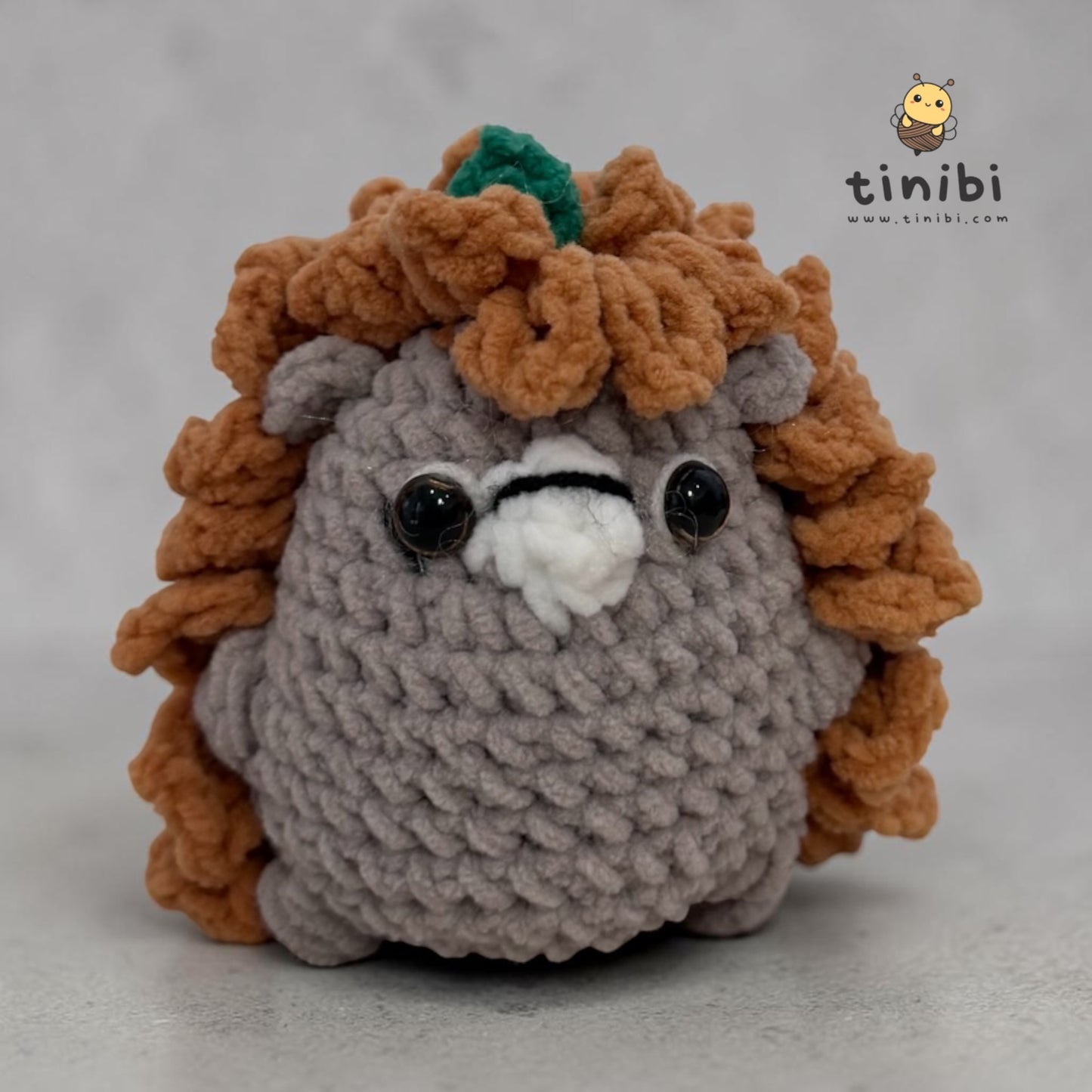 Handmade Crochet Hedgehog Plush Toy