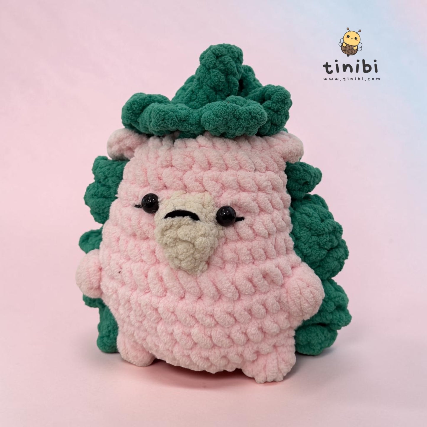 Handmade Crochet Hedgehog Plush Toy