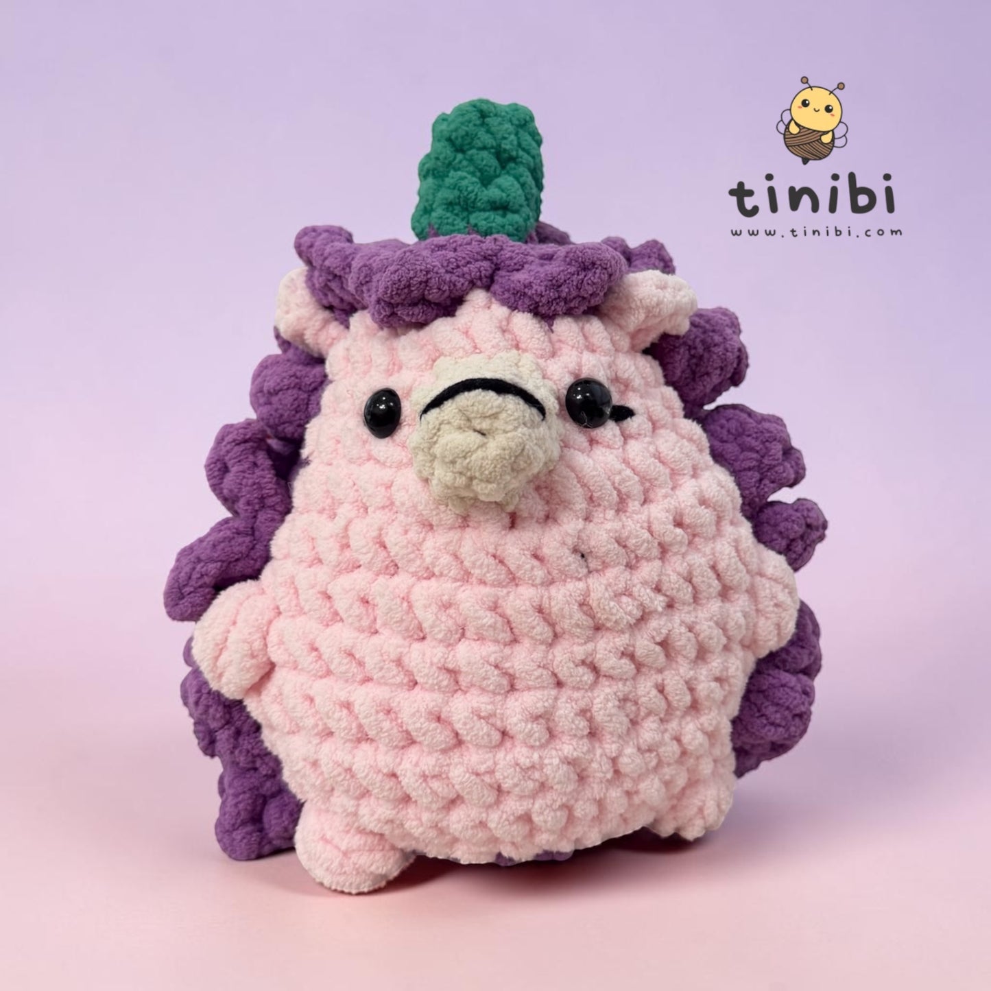 Handmade Crochet Hedgehog Plush Toy
