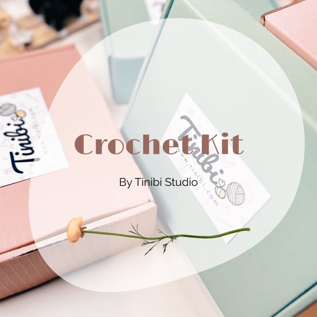 Little flora Hair pin Crochet ชุดคิทถักกิ๊ฟติดผมน่ารักๆ+คลาสออนไลน์ VDO